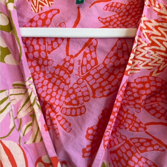 FARM Rio mixed Lobsters Mini Dress Size Large - Picture 3 of 5